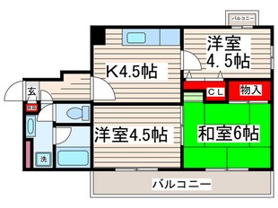 ＴＯＭＩＫＵＲＡ　Ⅰの物件間取画像